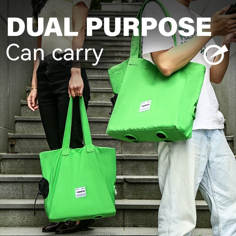 Escape-Proof Breathable Pet Carrier Bag – Comfortable Travel for Cats & Small Dogs